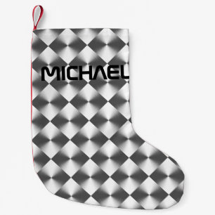 Petite Chaussette De Noël Personnalisable Motif moderne moderne design