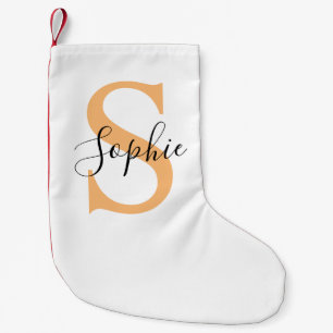 Petite Chaussette De Noël Personnalisé Votre Nom, Nom personnalisé, Cadeau d