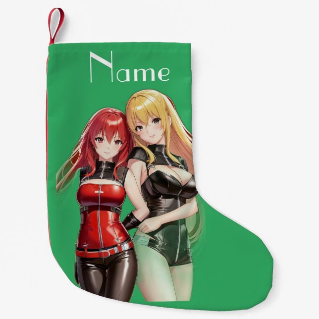 Petite Chaussette De Noël Petites filles Anime Thunder_Cove (Devant)