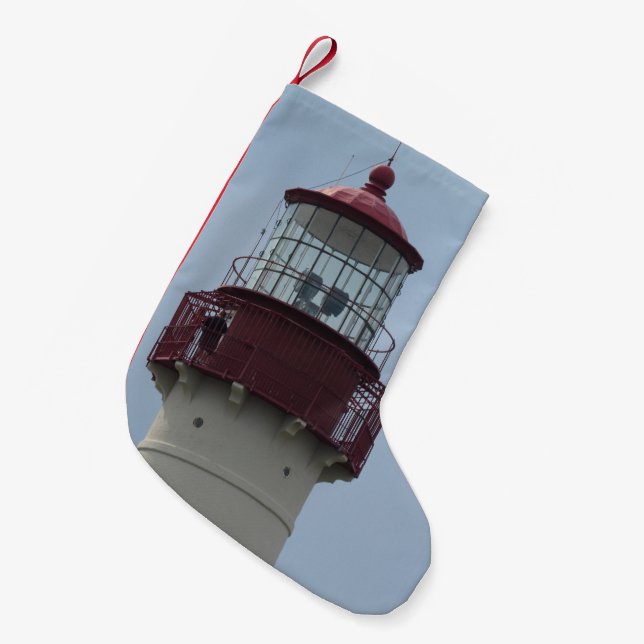 Petite Chaussette De Noël Phare de Cape May (Devant (Accrochage))
