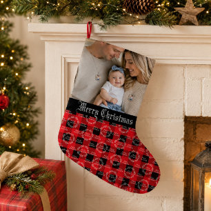 Petite Chaussette De Noël Photo de bébé Noël