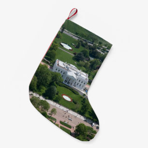 Petite Chaussette De Noël Photographie aérienne de la Maison Blanche