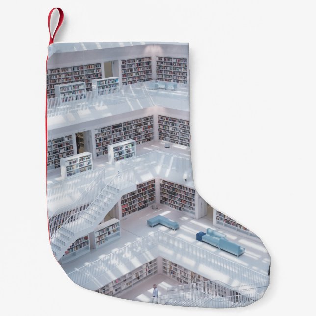 PETITE CHAUSSETTE DE NOËL PHOTOGRAPHIE DE BIBLIOTHÈQUE DE HAUTE AUGMENTATION (Devant)