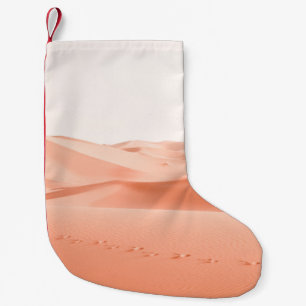 PETITE CHAUSSETTE DE NOËL PHOTOGRAPHIE PAYSAGÈRE DU DESSERT