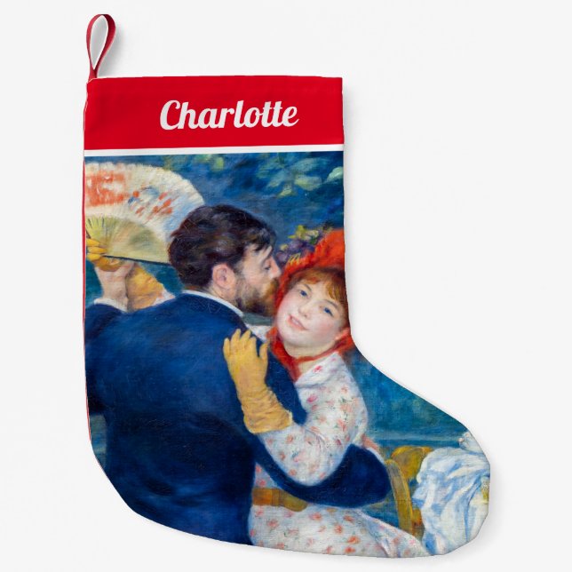 Petite Chaussette De Noël Pierre-Auguste Renoir - Danse country (Devant)