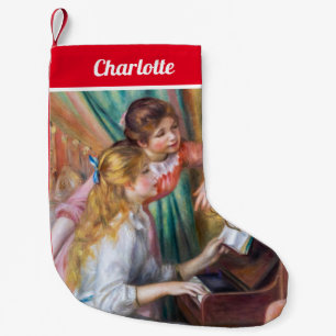 Petite Chaussette De Noël Pierre Auguste Renoir - Jeunes filles au piano