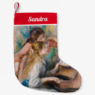 Petite Chaussette De Noël Pierre Auguste Renoir - Jeunes filles au piano