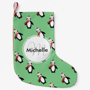 Petite Chaussette De Noël Pingouins de Noël mignons
