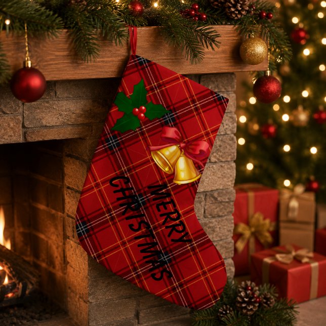 Petite Chaussette De Noël Plaid de Noël (Créateur téléchargé)