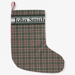 Petite Chaussette De Noël Plat vert de base