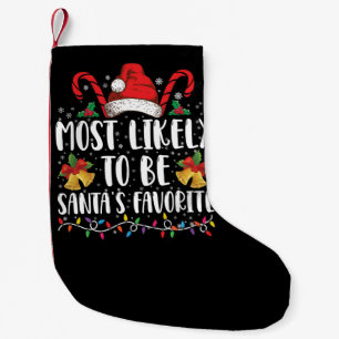 Petite Chaussette De Noël Plus susceptible d'être le favori du Père Noël Fun