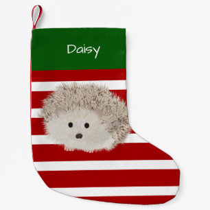 Petite Chaussette De Noël Poêle de Noël de Hérisson