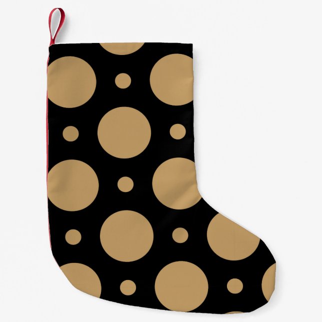 Petite Chaussette De Noël Points Motif 17 (Devant)