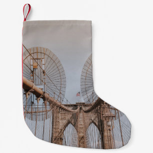 PETITE CHAUSSETTE DE NOËL PONT BROOKLYN NEW YORK