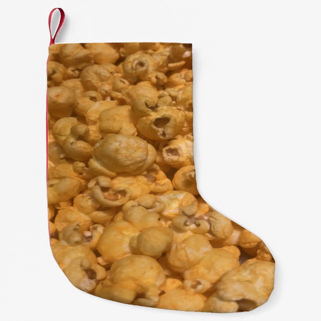 Petite Chaussette De Noël Popcorn (Devant)