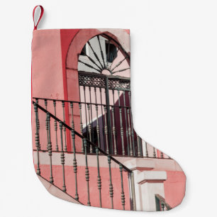 PETITE CHAUSSETTE DE NOËL PORTE DE MÉTAL NOIR
