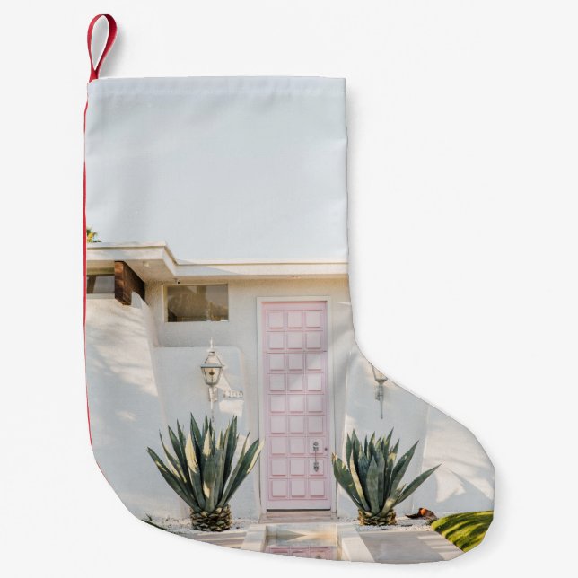 Petite Chaussette De Noël Porte fermée (Devant)