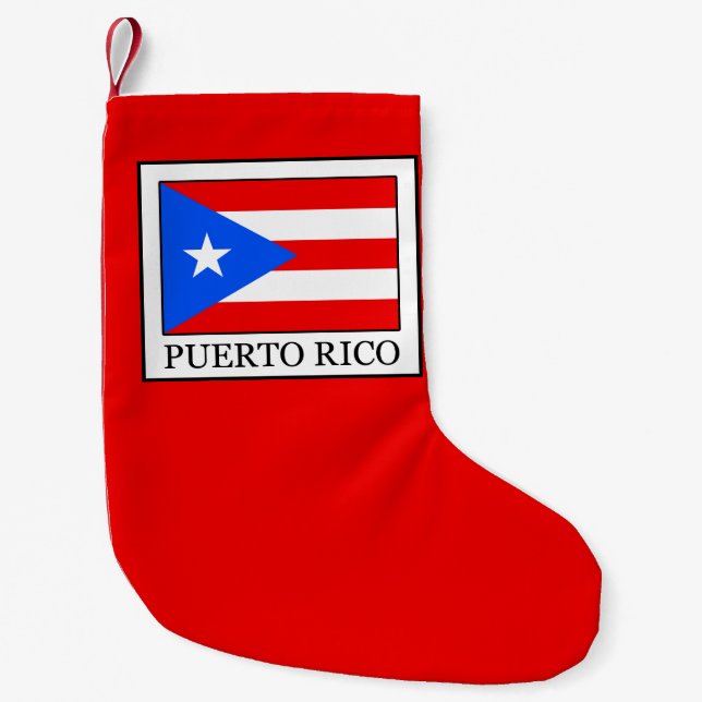 Petite Chaussette De Noël Porto Rico (Devant)