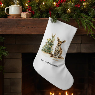 Petite Chaussette De Noël Premier Noël de Joey, personnalisé