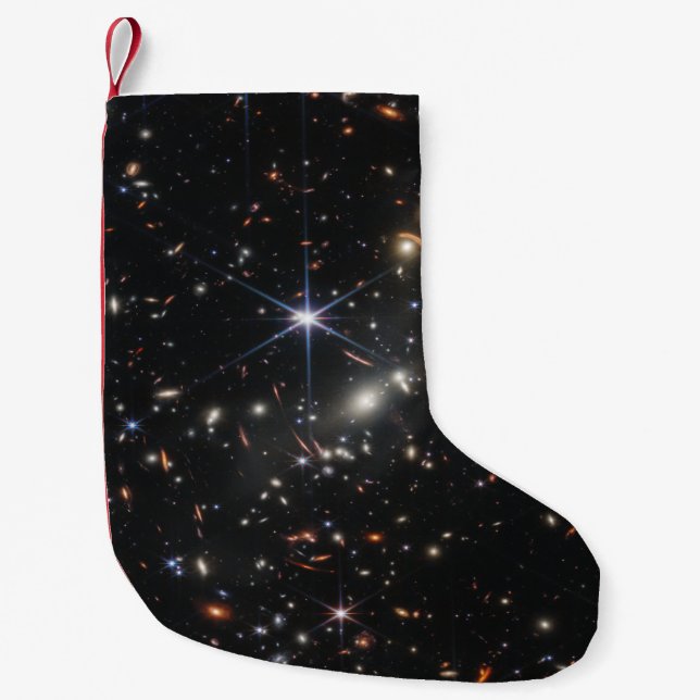 Petite Chaussette De Noël Première vue profonde de l'univers de Webb (Devant)