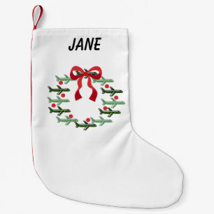 Petite Chaussette De Noël Prise de courroies vers le haut et vers le bas