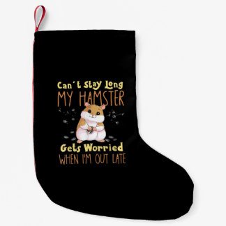 Petite Chaussette De Noël Propriétaires de Hamster Pet Hamster