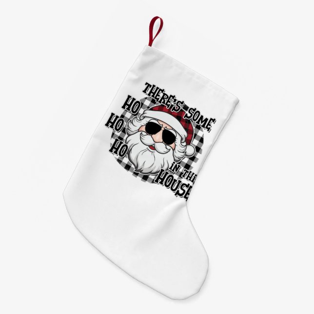 Petite Chaussette De Noël Quelques Hos dans cette Chambre | Sublimation de P (Devant (Accrochage))