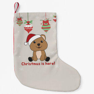 Petite Chaussette De Noël Quokka Noël Neige Hiver Animaux Quokkas Petits