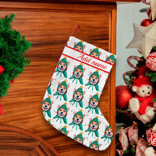 Petite Chaussette De Noël Race de chien Corgi Noël