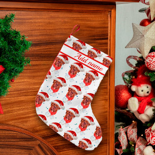 Petite Chaussette De Noël Race de chien Mastiff français Noël