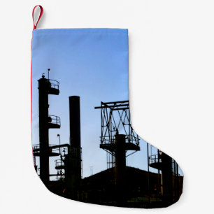 Petite Chaussette De Noël Raffinerie de pétrole