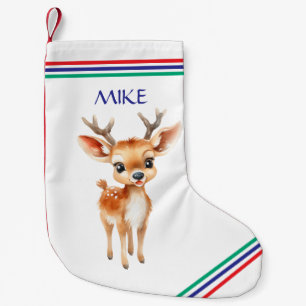 PETITE CHAUSSETTE DE NOËL REINDEER NOËL STOCKAGE