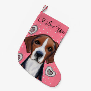 Petite Chaussette De Noël Renard américain