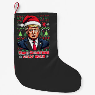 Petite Chaussette De Noël Rendre Noël super à nouveau laid Noël Sweat trump