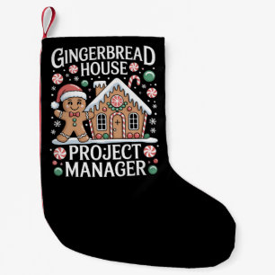 Petite Chaussette De Noël Responsable de projet Maison en pain d'épices Cuis