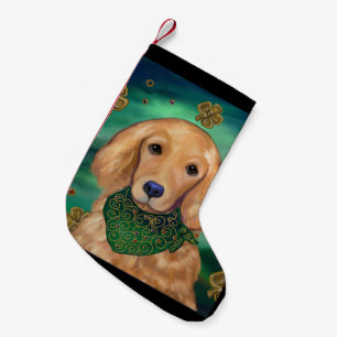 Petite Chaussette De Noël Retriever doré