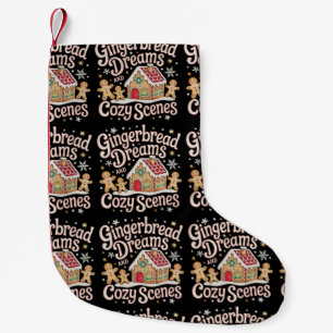 Petite Chaussette De Noël Rêves De Pain D'Épice Et Scènes Cosy Noël Noël Noë
