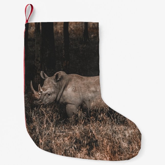 PETITE CHAUSSETTE DE NOËL RHINO (Devant)