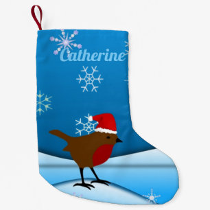 Petite Chaussette De Noël Robin de Noël