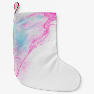 Petite Chaussette De Noël Rose