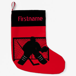 Chaussettes De Noel Hockey Sur Glace Zazzle Fr