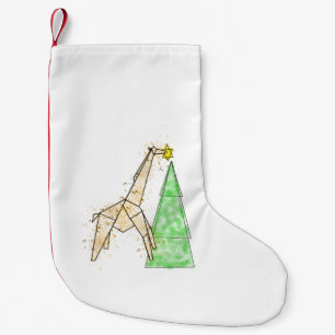 Petite Chaussette De Noël Roulement de Noël de la Girafe