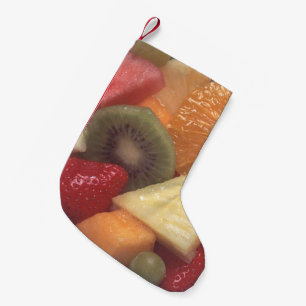 Petite Chaussette De Noël Salade de fruits