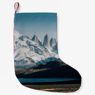 PETITE CHAUSSETTE DE NOËL SCÈNE DE MONTAGNE ICY