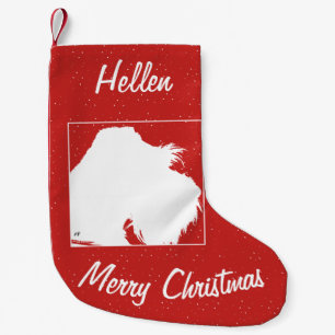 Petite Chaussette De Noël Schnauzer