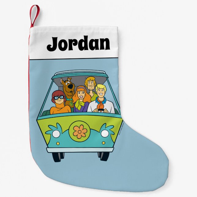 Petite Chaussette De Noël Scooby-Doo & Gang Mystery Machine (Devant)