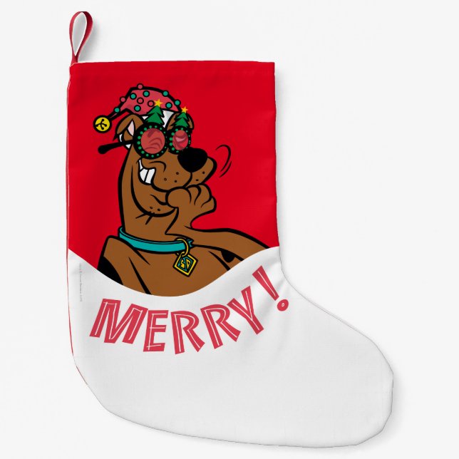 Petite Chaussette De Noël Scooby-Doo Merry Laughter (Devant)