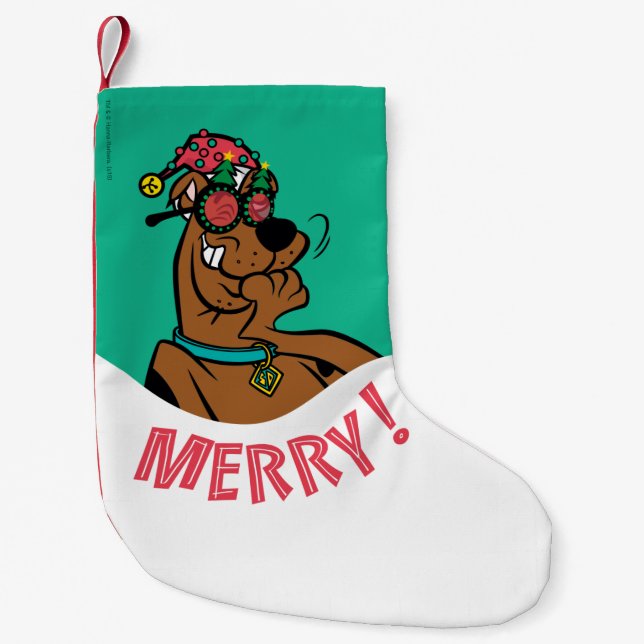 Petite Chaussette De Noël Scooby-Doo Merry Laughter (Devant)
