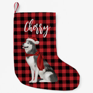 Petite Chaussette De Noël Sibérie Husky Christmas Stocking