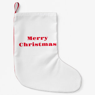 Petite Chaussette De Noël Simple minimaliste élégant Noël Chri